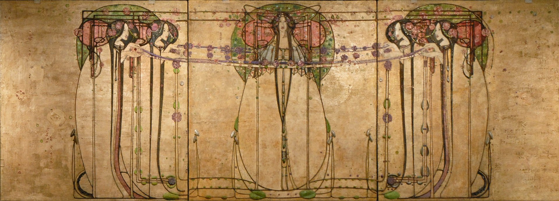 Margaret Macdonald－〈The May Queen〉，1900年。