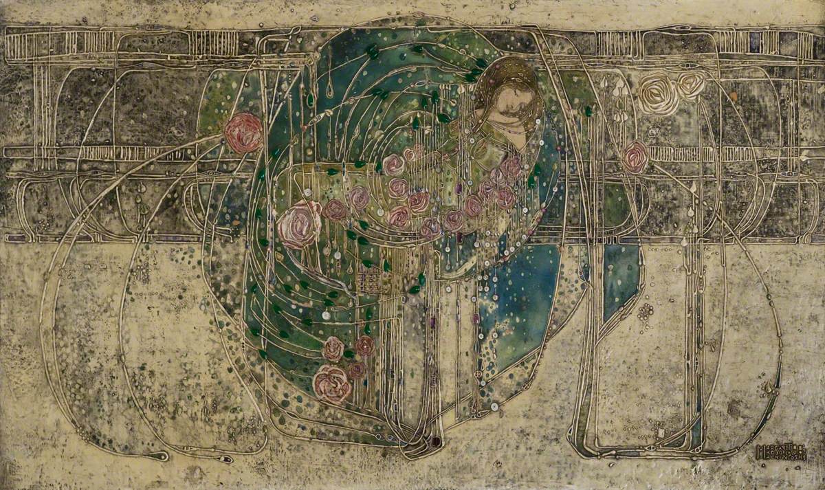 Margaret Macdonald－〈Sleeping Princess〉，1908年。