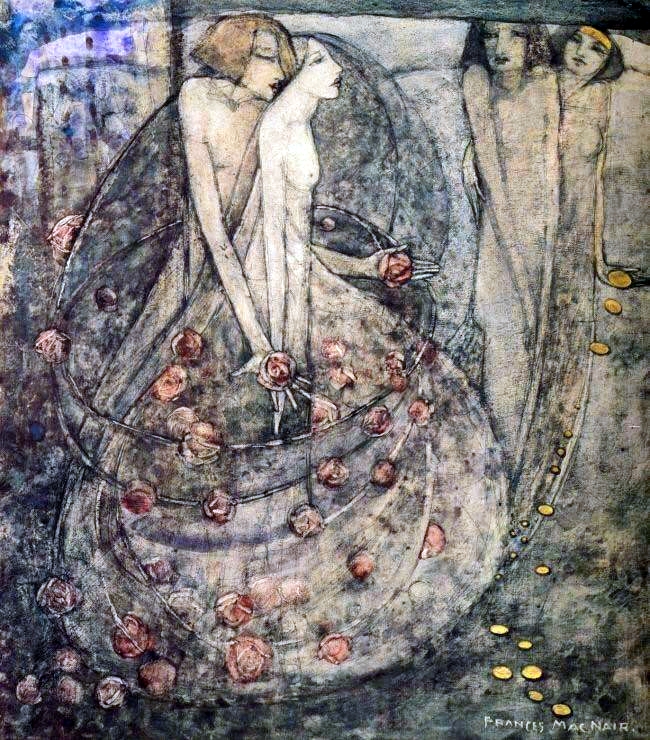 Frances MacDonald－〈The Choice〉。