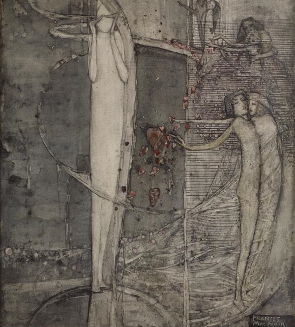 Frances MacDonald－〈Sleep〉，1899年。