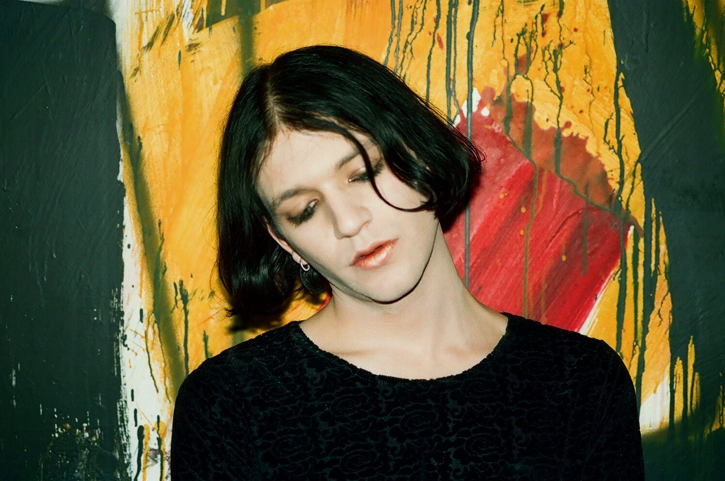 主唱布萊恩‧莫爾可（Brian Molko），攝於1997年。