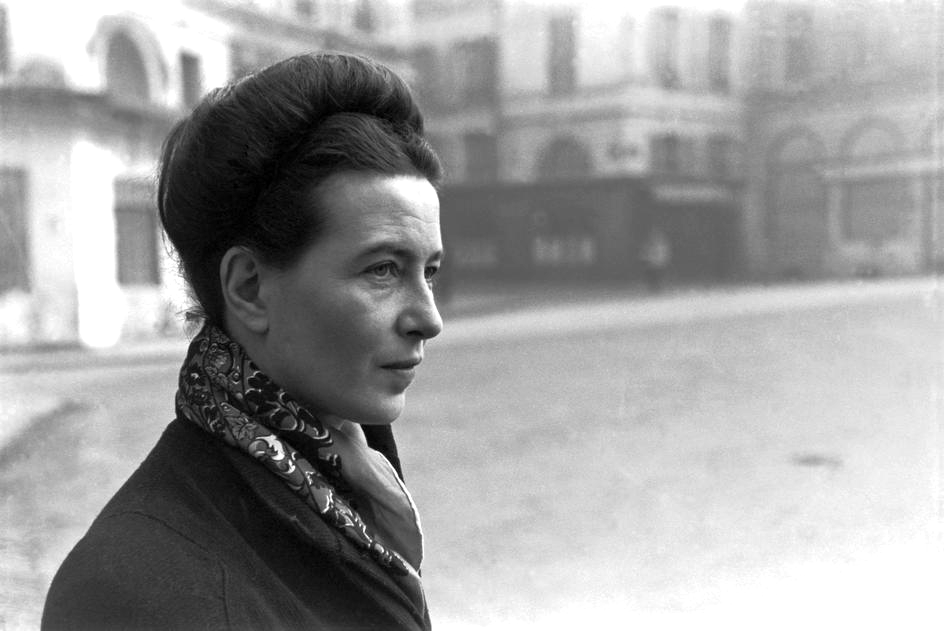 西蒙波娃（Simone de Beauvoir）。