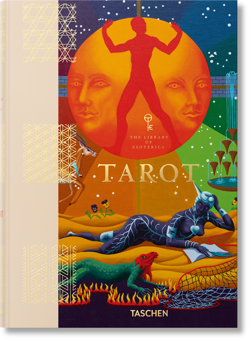 《神聖卡牌：塔羅視覺史》（Divine Decks: A Visual History of Tarot）書封。