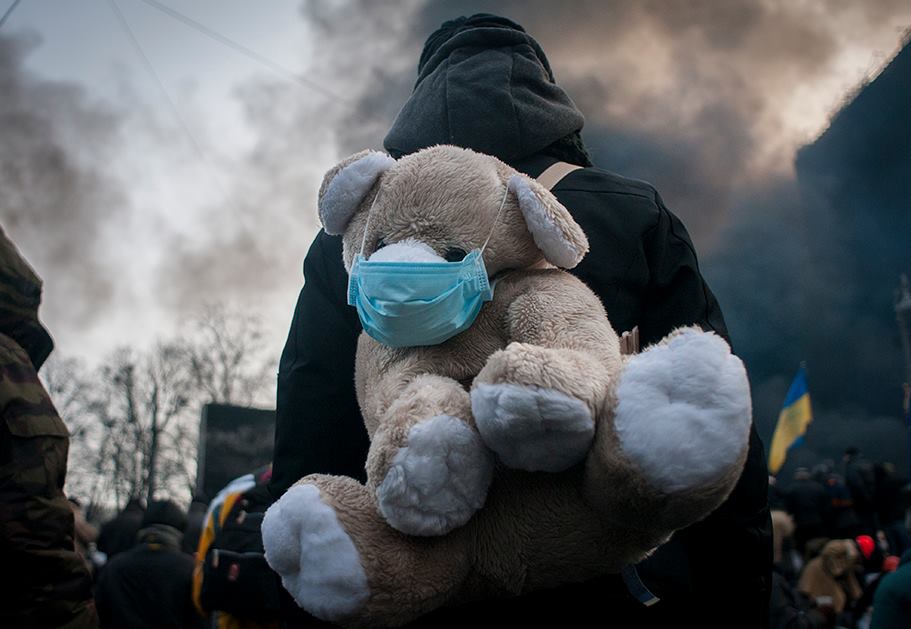 〈孩子之國〉獻給遭到謀殺的少年丹尼洛‧迪狄克。（Photo credit: Irakli Dzneladze）