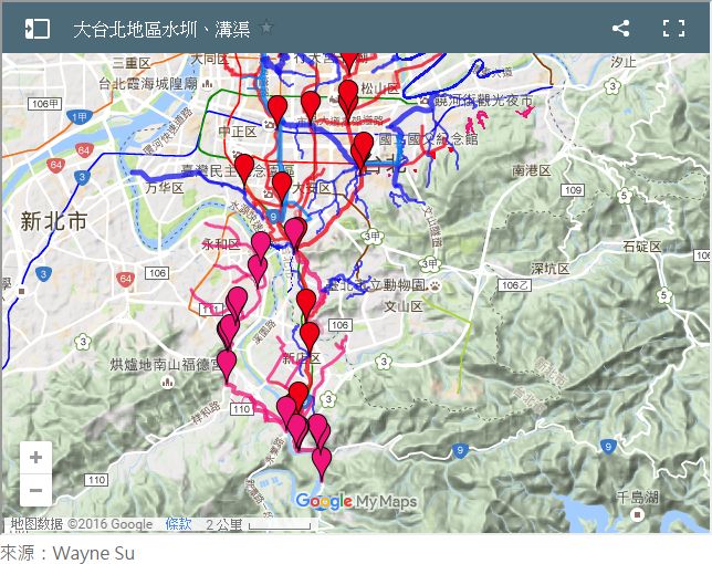 還是沒支援嵌入，要再度麻煩讀者點圖開超連結到google map去看。