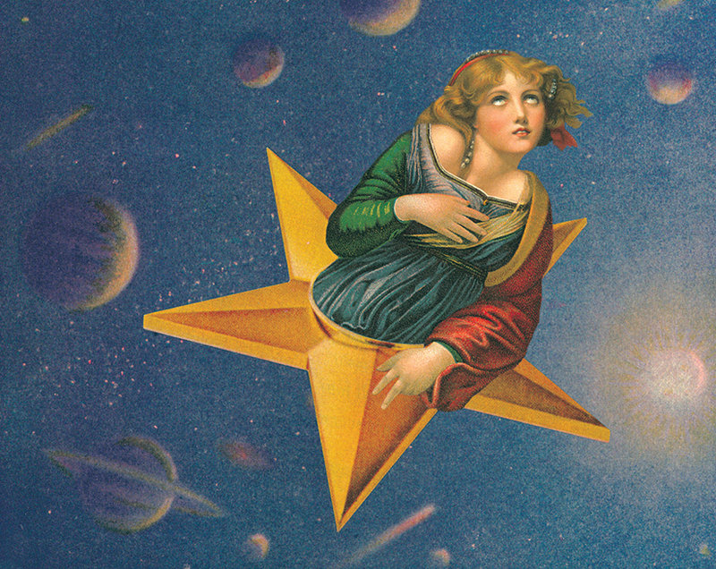 《Mellon Collie and the Infinite Sadness》經典的神秘女孩專輯封面。